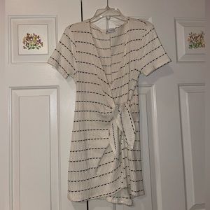 Zara black and white romper